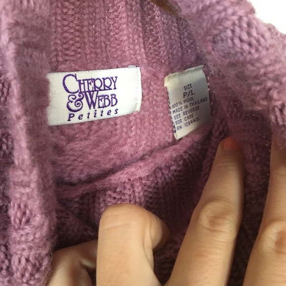 100% wool chunky turtleneck sweater - Picture 9 of 15